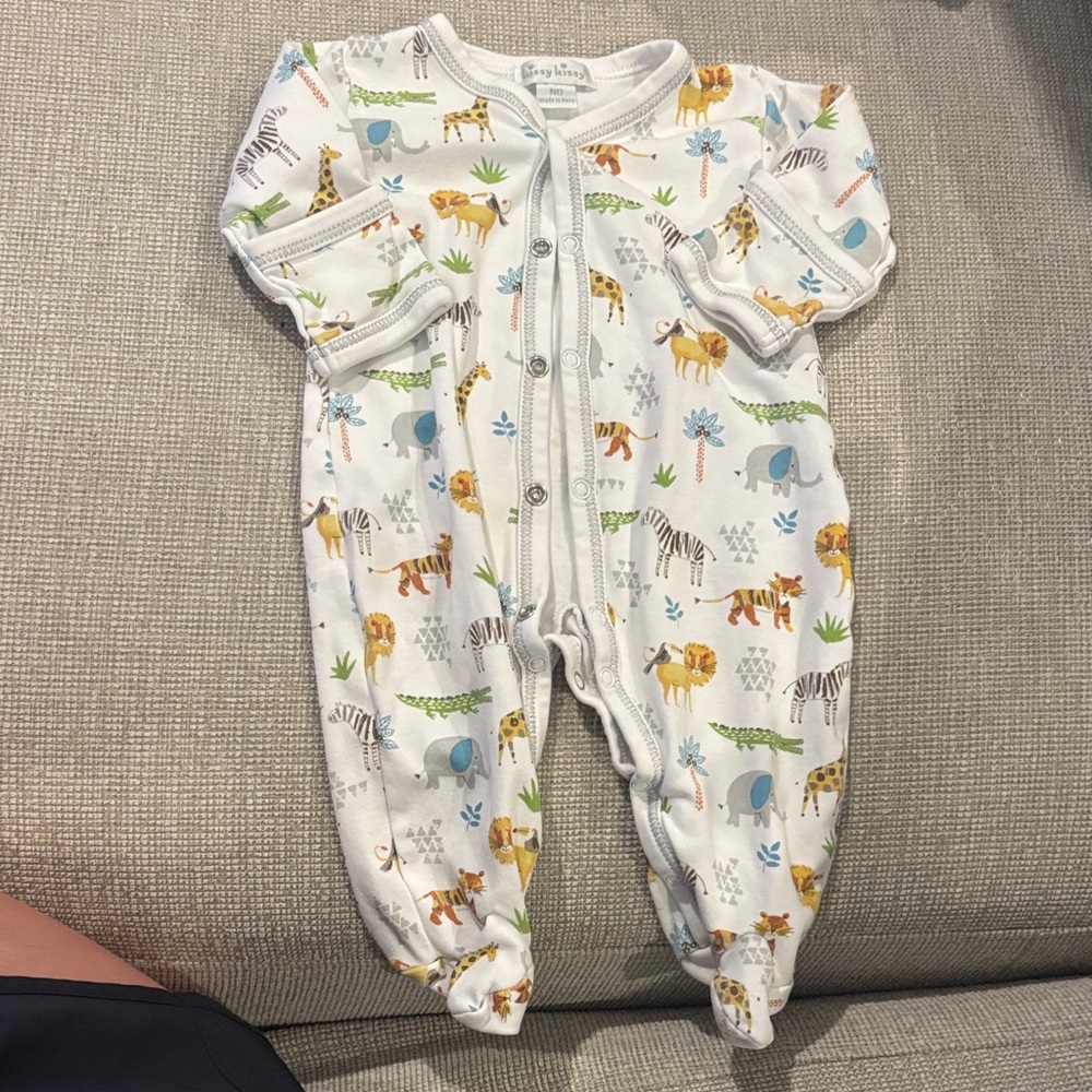 Kissy Kissy Animal Footie